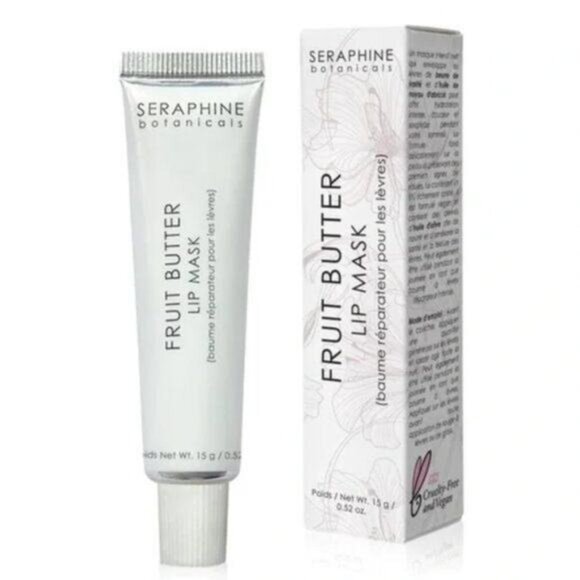 Seraphine Botanicals Fruit Butter Lip Mask NEW in package Clean smoke free home - Picture 2 of 10
